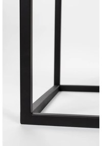 Dulap vinotecă din ratan negru pentru 16 sticle, 80x175 cm Guuji - White Label