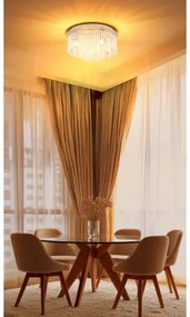 Globo 15698D1B - Lustră GORLEY, 5xE27/60W/230V, Ø 50 cm