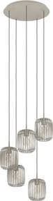 Eglo 901125 - Lustră pe cablu ROMAZZINA 5xE27/40W/230V bej