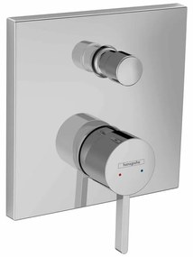 Baterie cada - dus incastrata Hansgrohe Finoris crom monocomanda