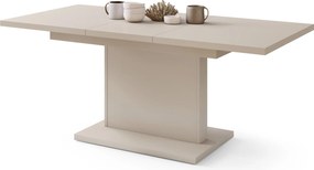 Mazzoni ASTON MINI Bej (Șampanie) - MĂSUȚĂ DE CAFEA MODERNĂ EXTENSIBILĂ REGLABILĂ PE ÎNĂLȚIME MASĂ TRANSFORMABILĂ