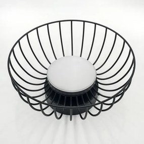 Plafonieră LED BETSY, 12 W, 230 V, Ø 25 cm, negru