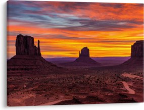 Tablou - Monumentul Valley în Arizona (70x50 cm)