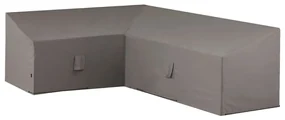 423669 Madison Husă set mobilier de exterior, gri, 270 x 210 x 90 cm, stânga