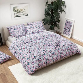 Lenjerie de pat din bumbac AURORA alb Dimensiune lenjerie de pat: 70 x 90 cm | 140 x 200 cm