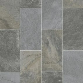 Linoleum Model Salisbury 996, Latime 200 cm, Gri/Maro