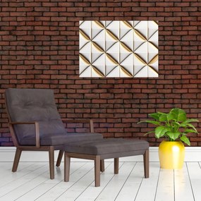 Tablou pe sticlă - Textura decorativă (70x50 cm)