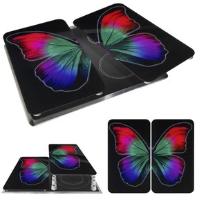 WENKO 2521474500 - Placă de acoperire ABDECKPLATTE - GRAFIK 30 x 52 cm, multicolor