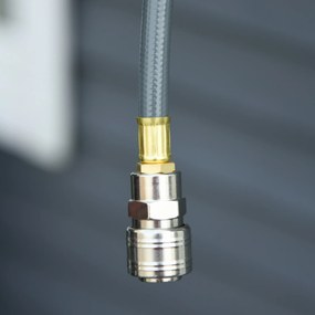 DURHAND Furtun Automat de Perete, Sistem de Irigare Compact, 45x30x40 cm, 10+2m | Aosom Romania