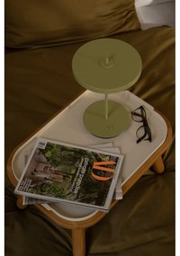 Veioză verde LED din metal cu abajur din metal (înălțime 31 cm) Asteria Move – UMAGE