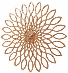 Ceas de perete Karlsson Sunflower Wood