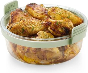 Formă de copt din sticlă 20,5x19,5 cm – Lékué