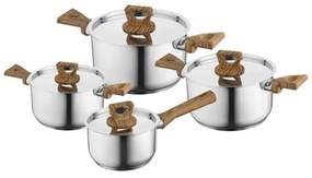 Set oale inox Bruno, 8 piese