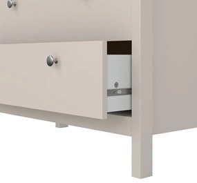 Comodă grej 82x80x38 cm Madrid – Tvilum