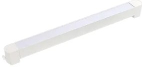 Proiector LED Tip Banda, 40W, 4000K Lumina Neutra, Directionabil Pe Sina Monofazata, Alb