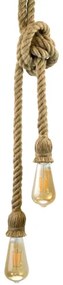 Lustră LED pe cablu ROPE 2xE27/10W/230V