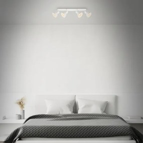 Spot Brilo RETRO 4xE14/25W/230V alb