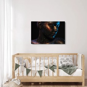 Tablou strălucitor a femeii (90x60 cm)