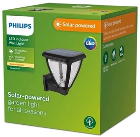 Philips VAPORA LED 1,5W 3,7V 1500mAh IP44 lampă solară de perete