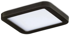 Spot LED pentru baie incastrat IP44 Slim 22 square 3000K negru