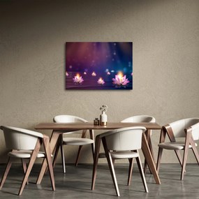 Tablou - Nuferi magici (70x50 cm)