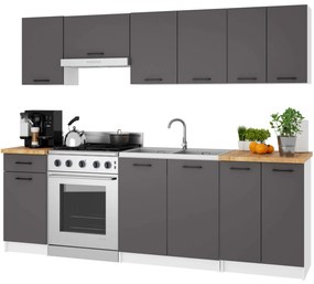 Dulap de bucătărie inferior pentru cuptor Organo S60 (alb + grafit). 1117537