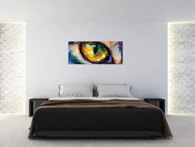 Tablou - Ochi de pisică Pictură (120x50 cm)