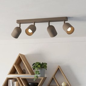 Eglo 44164 - Corp de iluminat cu spoturi TILSTON 4xE14/40W/230V bej