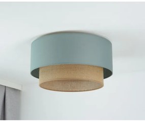 Plafonieră Duolla BOHO 1xE27/15W/230V d. 45 cm verde/maro