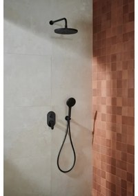 KFA Armatura 5559-501-81 Set duș OTAVA cu baterie incastrată, negru mat