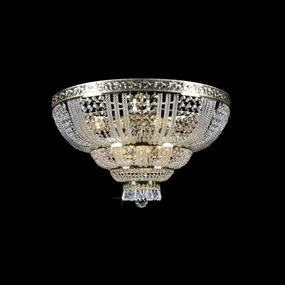 Plafoniera cristal Bohemia L15 505/14/3; F 3 floor, arms