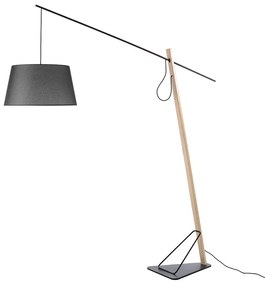 Lampadar, Lampa de podea eleganta design modern Oak wood
