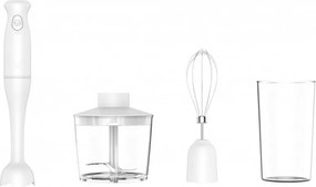 Set blender manual, tocator si mixer 3in1 Oliver Voltz OV51112PC, 250 W, 0,7 l, Alb