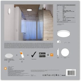Ledvance - Plafon de iluminare cu LED RGB SMART + FRAMELESS LED/20W/230V