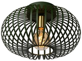 Plafonieră Lucide 78174/40/33 MANUELA 1xE27/60W/230V d. 39,5 cm verde