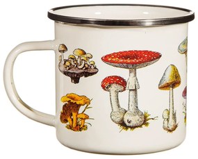 Cană pentru copii crem din smalț Vintage Mushroom - Sass &amp; Belle