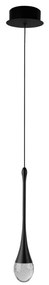 Pendul LED design decorativ DALMA 1 BK