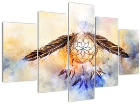 Tablou - Captator de vise cu pene (150x105 cm)