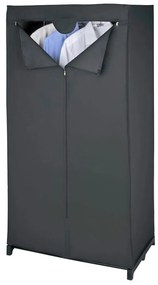 Șifonier negru din material textil 75x150 cm Deep – Wenko
