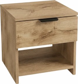 Noptiere HAVANA (2 buc), stejar artisan