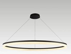Lustra LED XXL circulara casa scarii Ara 150cm, Black