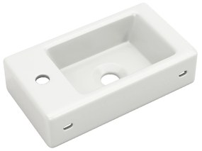 Mobilă de baie cu lavoar și dulap sub lavoar, Alb | Aosom Romania