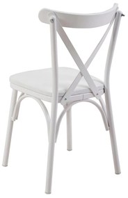 Set mobilier sufragerie Duvasa 6 (alb) (pentru 2 persoane). 1093755