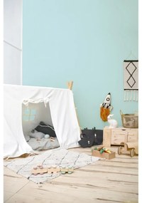 Covor crem lavabil/țesut manual din bumbac 70x100 cm Mini Bereber – Lorena Canals