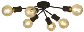 Lustra aplicata design vintage cu 6 spoturi directionabile Dance