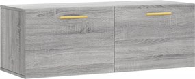 vidaXL Dulap de perete, gri sonoma, 100x36,5x35 cm, lemn prelucrat