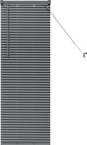 vidaXL Jaluzele venetiene Manual Gri închis 130 x 45 cm Aluminiu