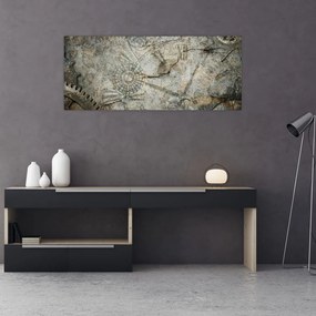 Tablou - Curgerea timpului (120x50 cm)