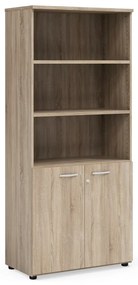 Dulap înalt Praktik 80 x 40 x 182,1 cm, stejar sonoma