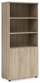 Dulap înalt Praktik 80 x 40 x 182,1 cm, stejar sonoma